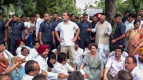 INDIA Alliance Parties Express Resentment Over Congress’ Solo Protest Outside PM’s Residence