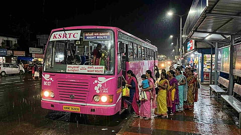 ksrtc pink bus