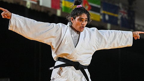 Olympian Tulika Maan perfomens