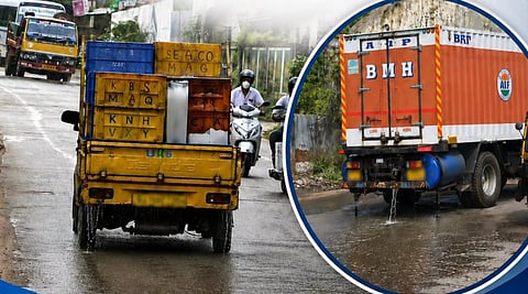 If you dump fish water on a public road, driving license will suspend