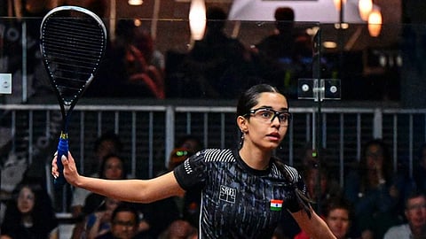 Anahat Singh in match