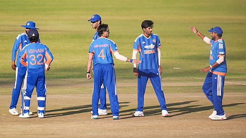 India win T20I series
