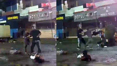 kochi road rage assault