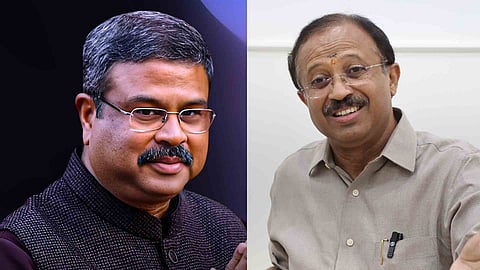 Dharmendra Pradhan, V Muraleedharan