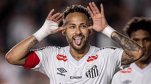 Neymar Scores Twice