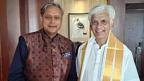 Shashi Tharoor with Ranatunga