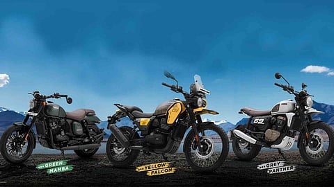 Yezdi range launched with new colours