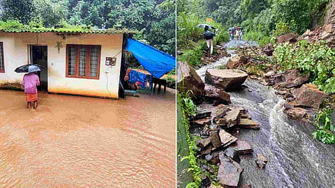 kannur rain havok