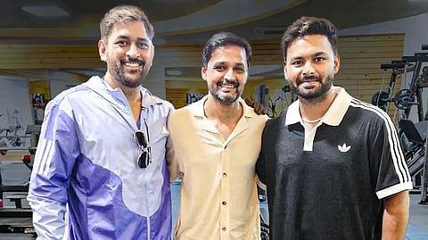 Rishabh Pant Trains With