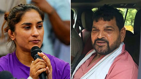 vinesh phogat, brij bhushan