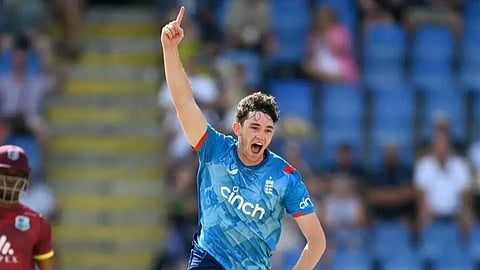 John Turner wicket celebration