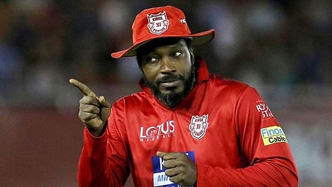 Chris Gayle's to bat Kariyattam today