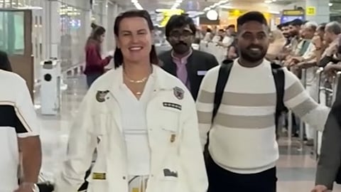 Cristiano Ronaldo's sister Elma Aveiro in Kerala