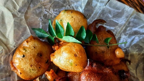 Bajji recipe, Tea