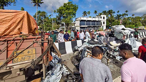 thrissur accident