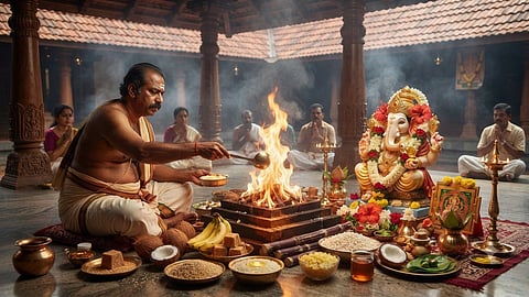Ashtadravya Ganapathi Homam