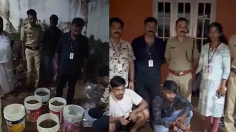 Ganja seized