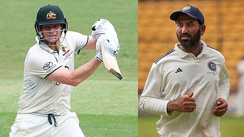 Steve Smith, Cheteshwar Pujara
