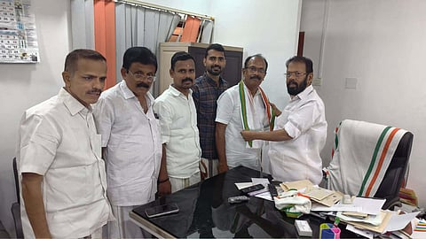 Former CPM MLA's private secretary joins Congress