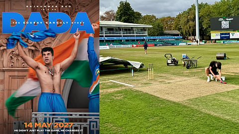 Sourav Ganguly's biopic shoot