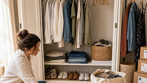 wardrobe organization tips