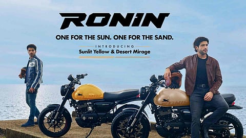 Updated TVS Ronin Launched with New Variant and Features