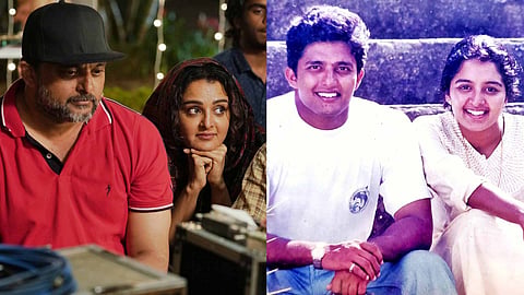 Madhu Warrier and Manju Warrier