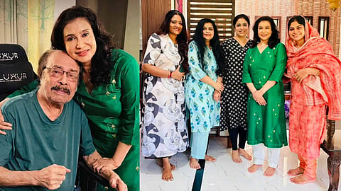 lissy and the family of Cochin Haneefa visits Janardhanan