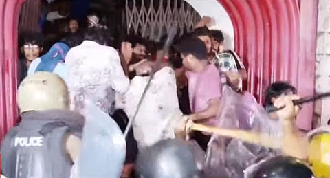 Clash Between Youth Congress, KSU, and SFI in Thiruvananthapuram