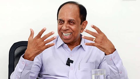 CJ George, founder and managing director of Geojit Financial Services