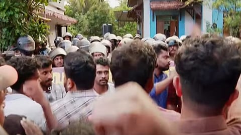 Police search at SFI district secretary's house