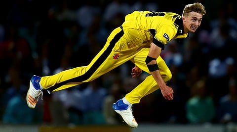 Craig Miles bowling