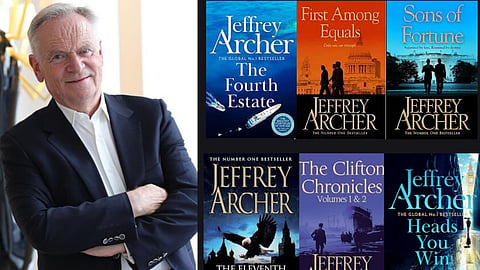 Jeffrey Archer and his books