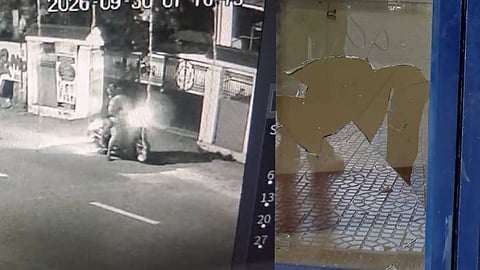 BJP leaders arrested in connection with stone pelting at Congress DCC office.