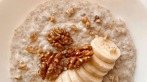 oats and walnut