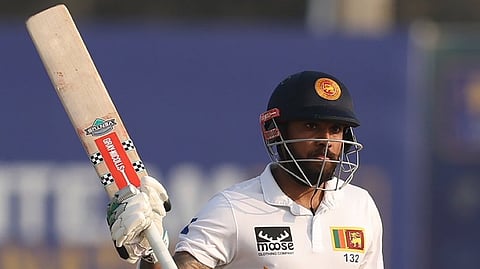 Kusal Mendis batting