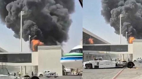 Another attack on the Riyadh airport.