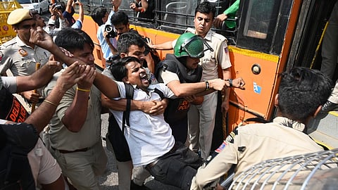 Delhi CJP Protest