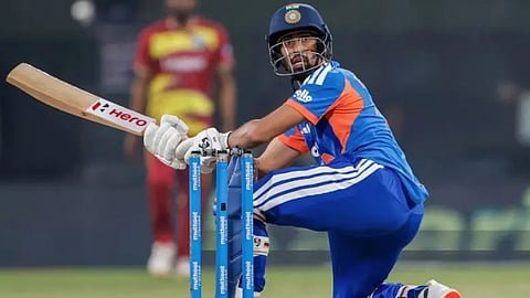 Prince Yadav batting