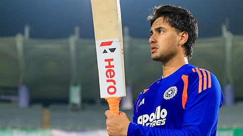 Abhishek Sharma training
