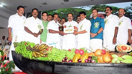 Cheeruvayal Raman receives the Kerala State Farmers? Award