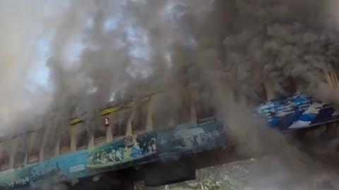 Shoranur Railway Station Train Accident Mock Drill