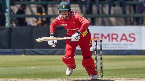Brendan Taylor batting