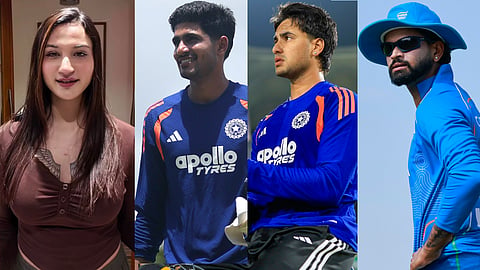 Anaya Bangar, Shubman Gill, Abhishek Sharma, Shreyas Iyer