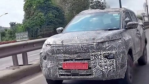 Next-gen Tata Nexon Spotted