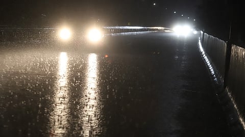 Heavy rain