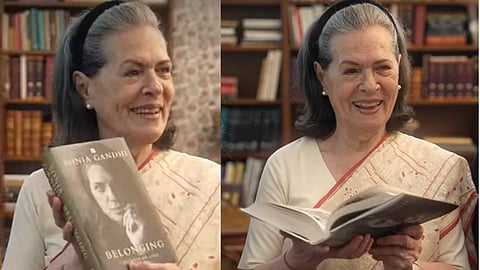 Sonia Gandhi: ‘Finding a place to belong’: Sonia Gandhi makes Instagram debut, shares first look of memoir