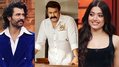 Vijay Deverakonda, Mohanlal, Rashmika Mandanna