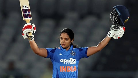 Pratika Rawal notched up her fourth ODI century