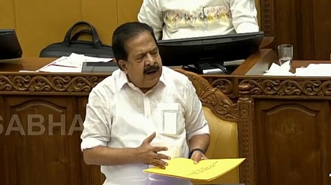 Home minister Ramesh Chennithala